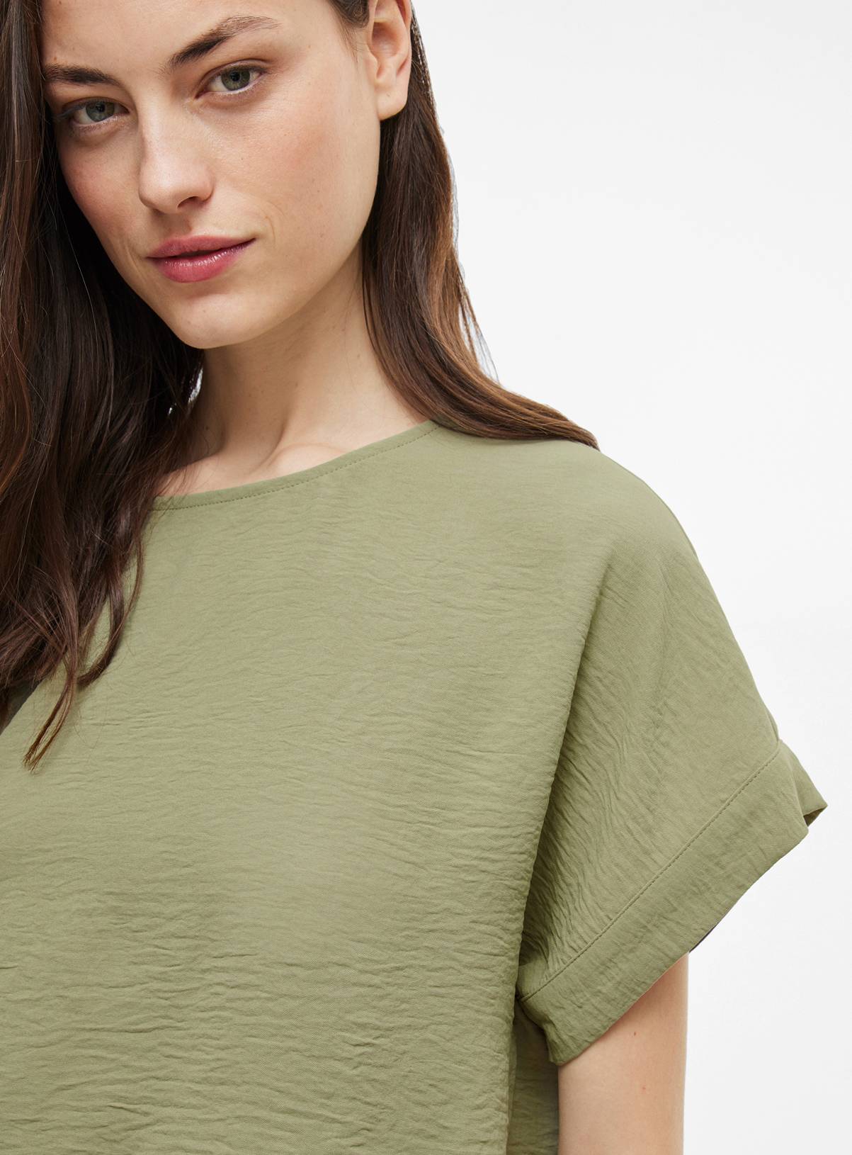 VILA Short Sleeved Co-ord Top 16 - Image 5